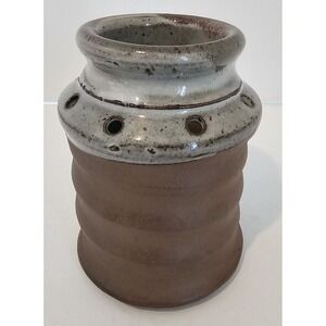 Studio Art Pottery Vase Stamped